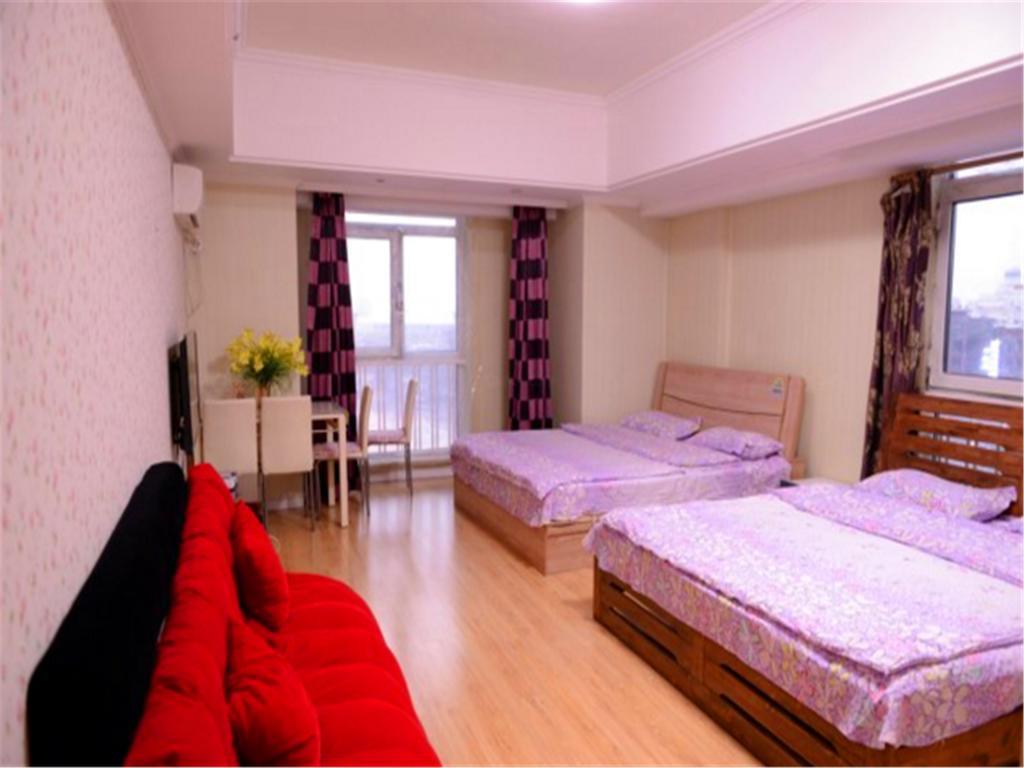 Green Express Apartment Harbin West Railway Station هاربين الغرفة الصورة